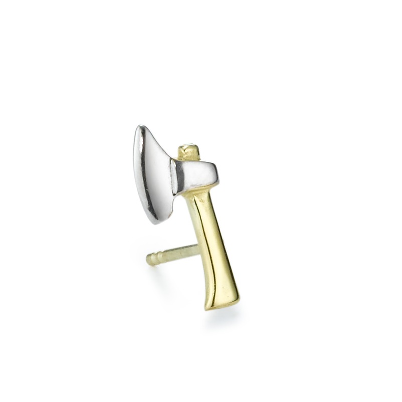 Ohrstecker 1 Stk 750/18 K Gelbgold Beil-188198