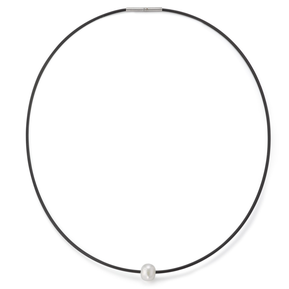 Collier Caoutchouc, Acier inoxydable 45 cm-304251