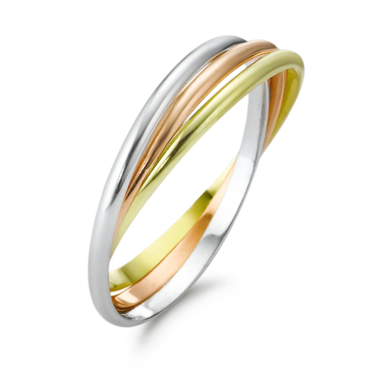 Bague or jaune, gris, rose-330269