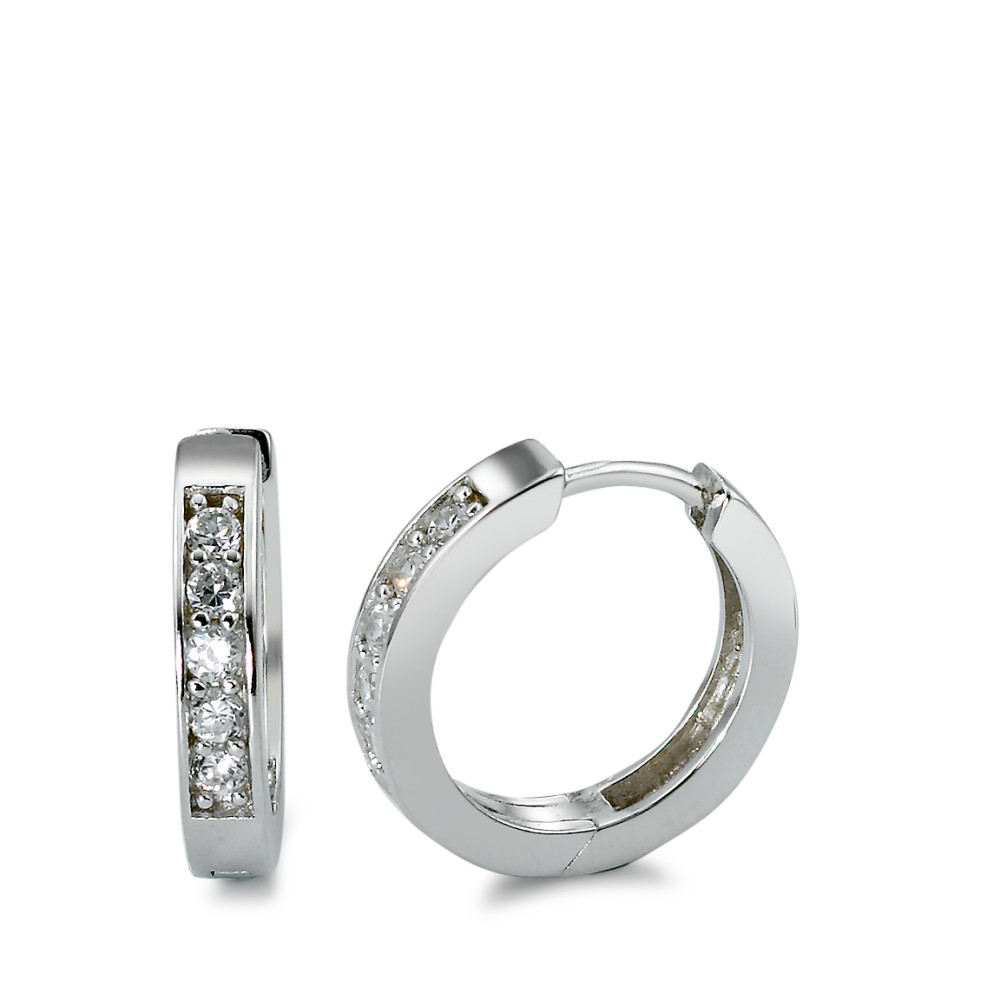 Créoles en argent rhodié-347311