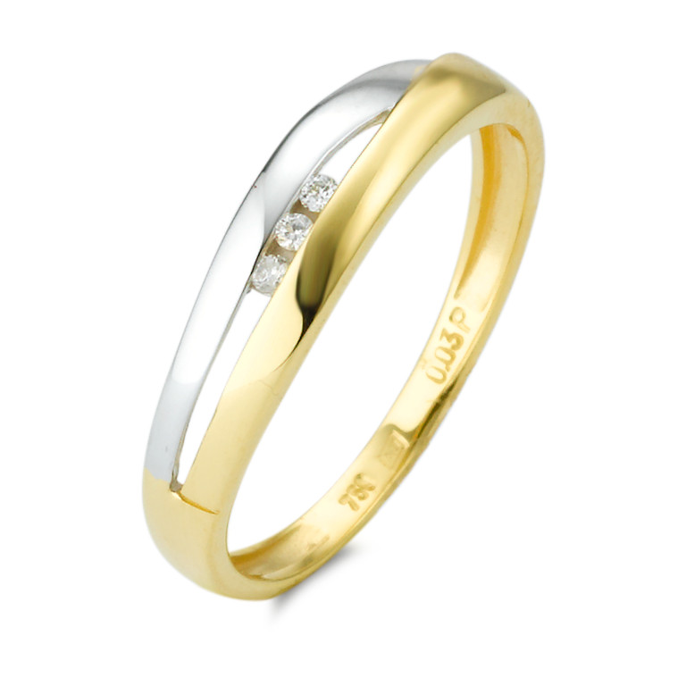 Bague or et diamant-348219
