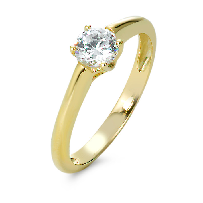 Bague 375 avec zirconia-348533