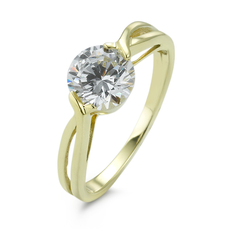 Bague 375 zirconia-348612