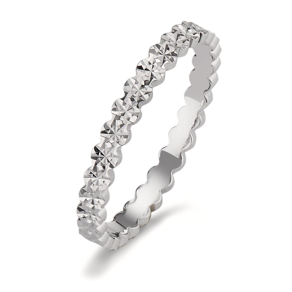 Bague 375 or blanc-350586