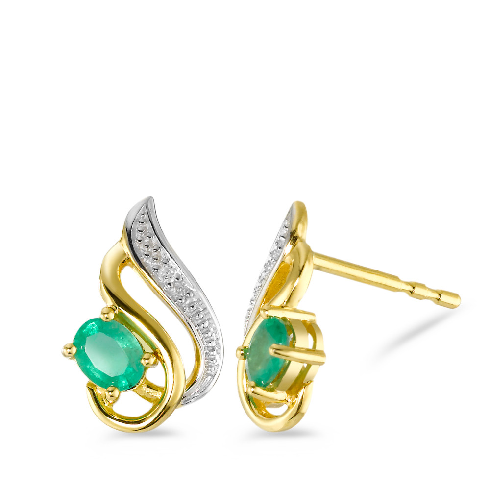 Clous d'oreilles or 750-357259