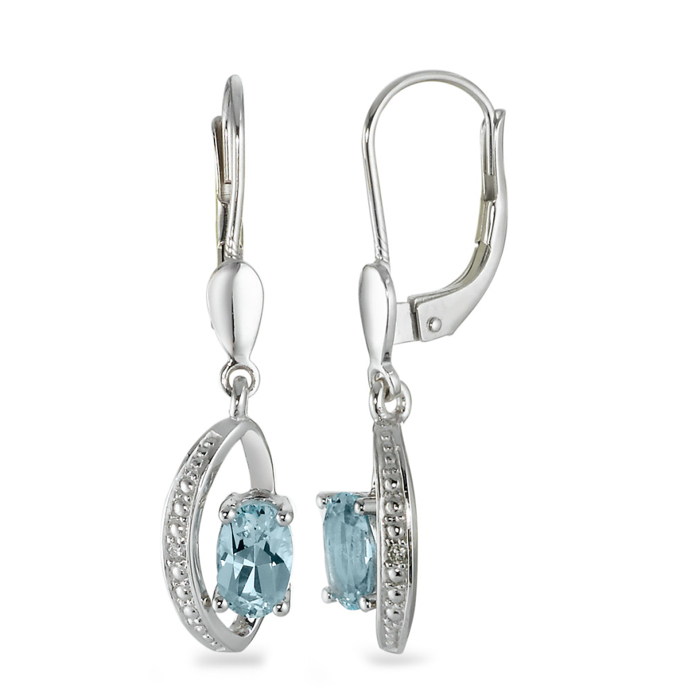 Boucles d'oreilles 750 topaze-357414