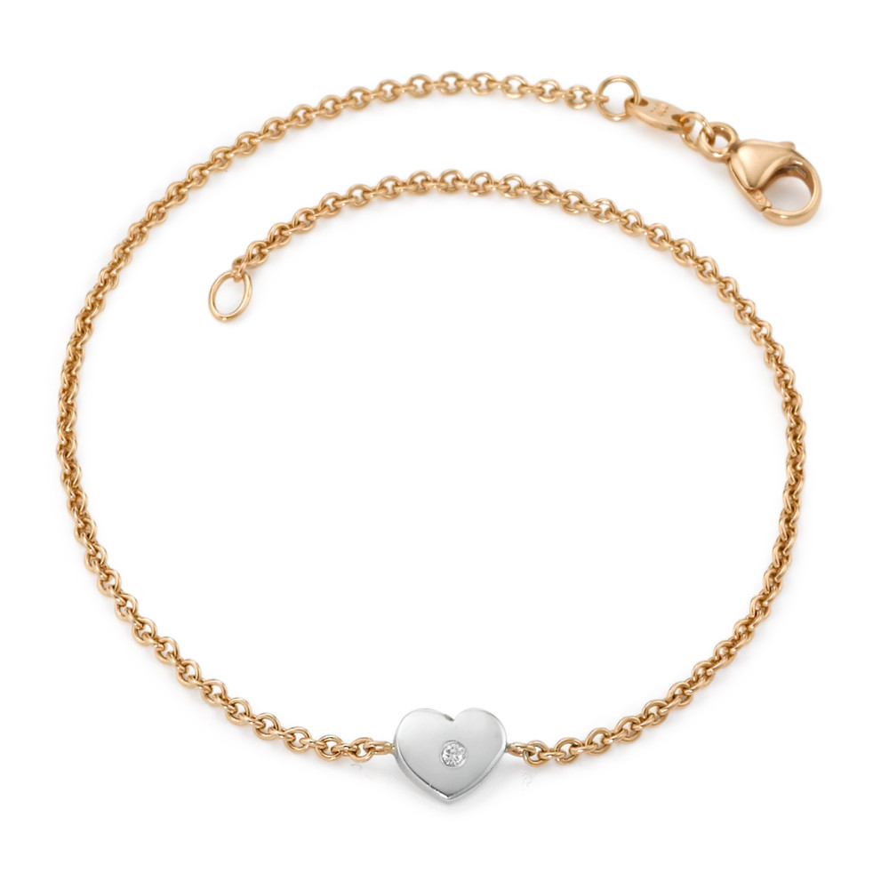 Bracelet or 750 avec diamant-359043