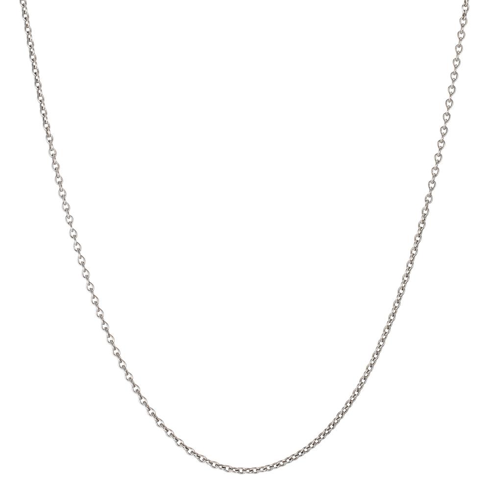 Chaînette Or blanc 750/18 ct., maille forçat, 42 cm-362120
