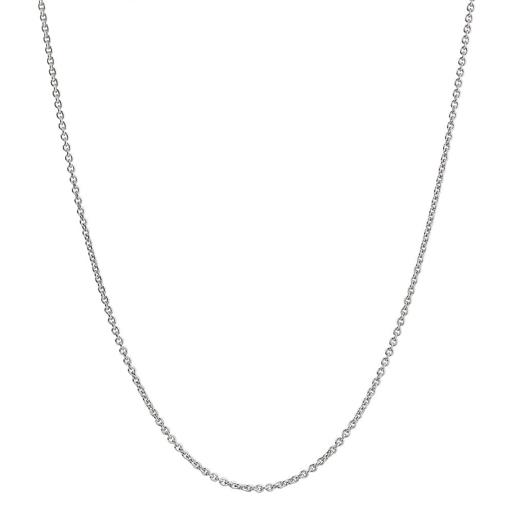 Chaînette Or blanc 750/18 ct., maille forçat, 42 cm-362126