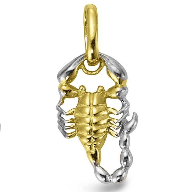 Pendentif Or jaune 18K Scorpion-503606
