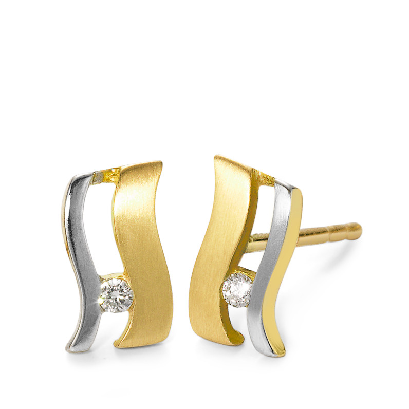 Clous d'oreilles Or jaune 750/18 ct.-512024