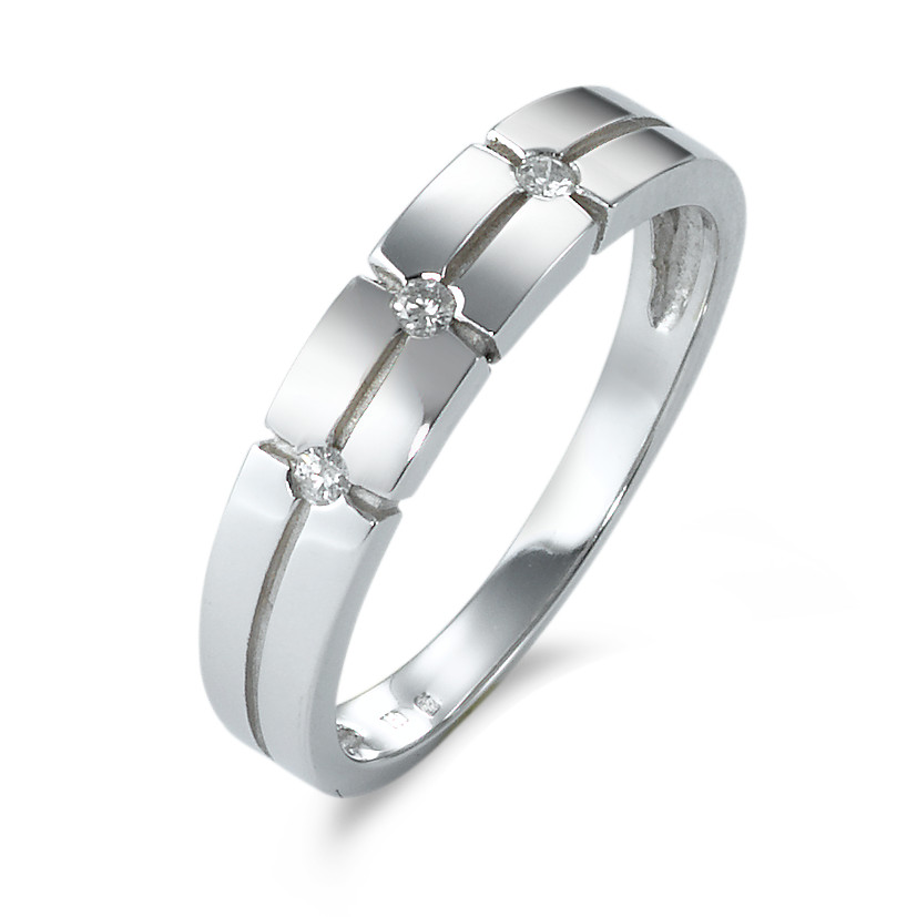Bague Or blanc 750/18 ct.-515214
