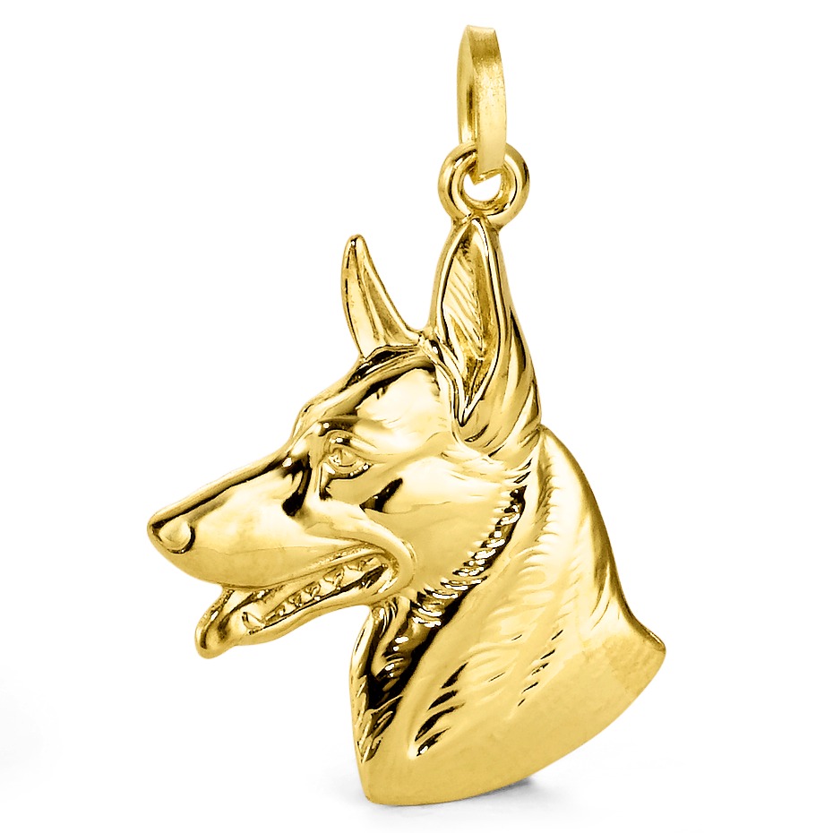 Pendentif Or jaune 9K Berger Allemand-519163