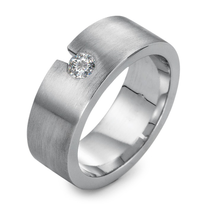 Bague Or blanc 750/18 ct.-520388