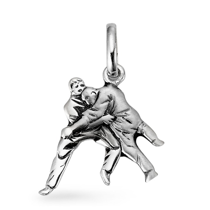 Pendentif Argent Patinée Lutte Suisse-520605