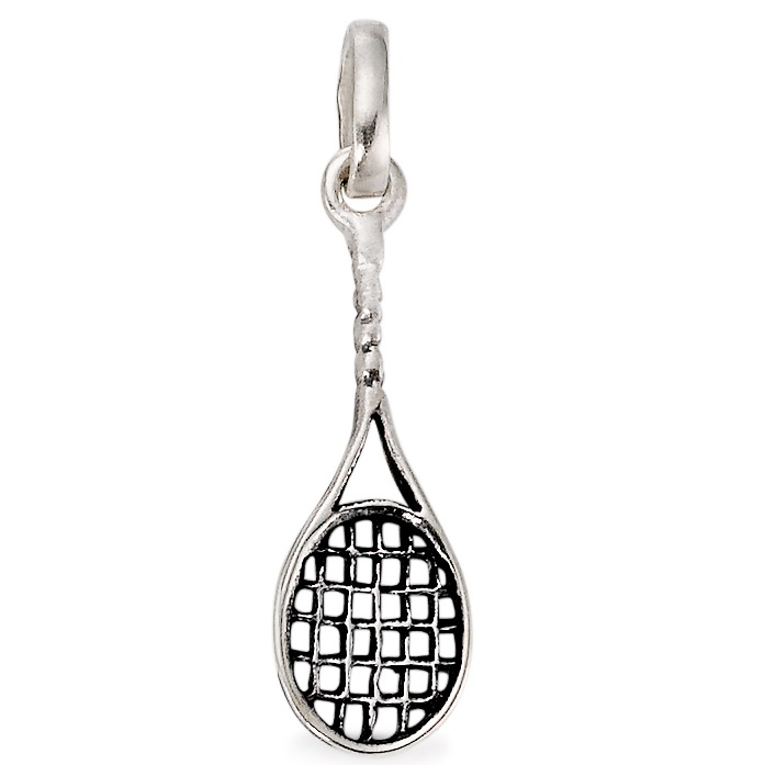 Pendentif Argent Patinée Tennis-523789