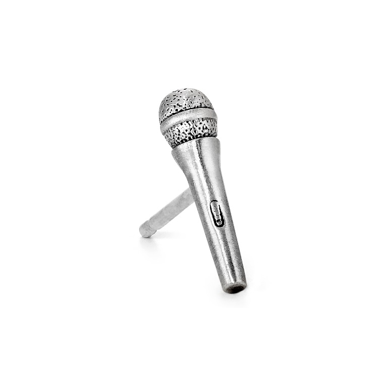Clous d'oreille à l'unité Argent Micro-524654