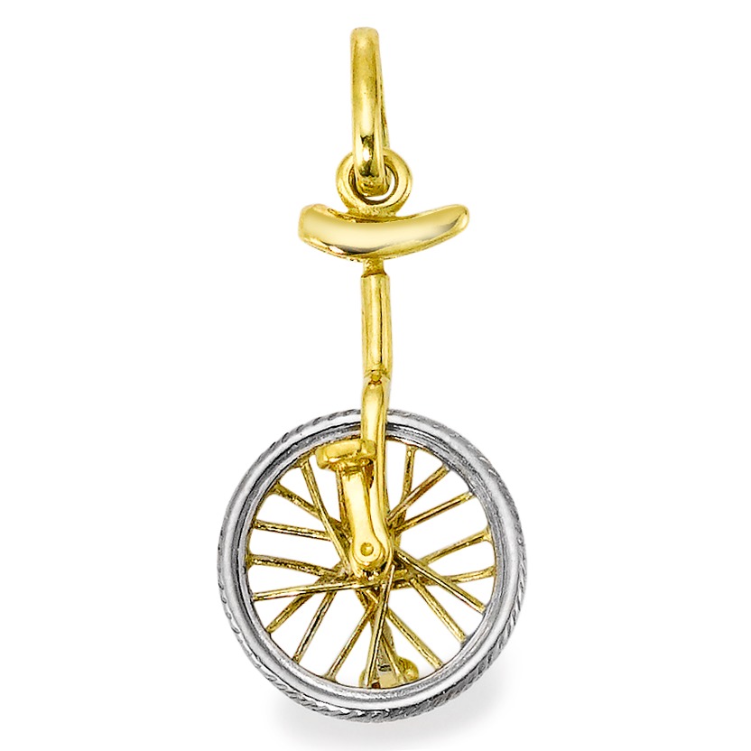 Anhänger 750/18 K Gelbgold Einrad-526141
