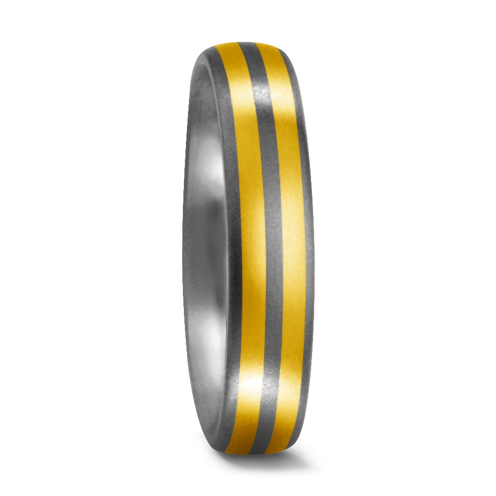 Alliance Titane, Or jaune 18K-529055