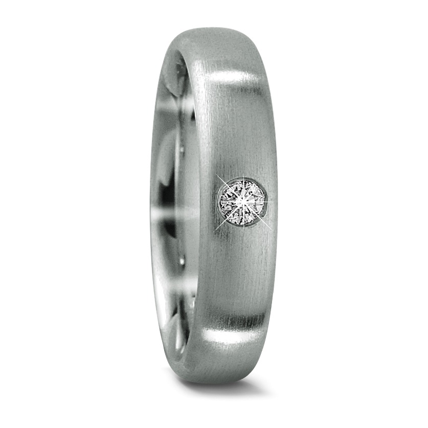 Alliance Platine 950 Diamant 0.05 ct, tw-if-529275