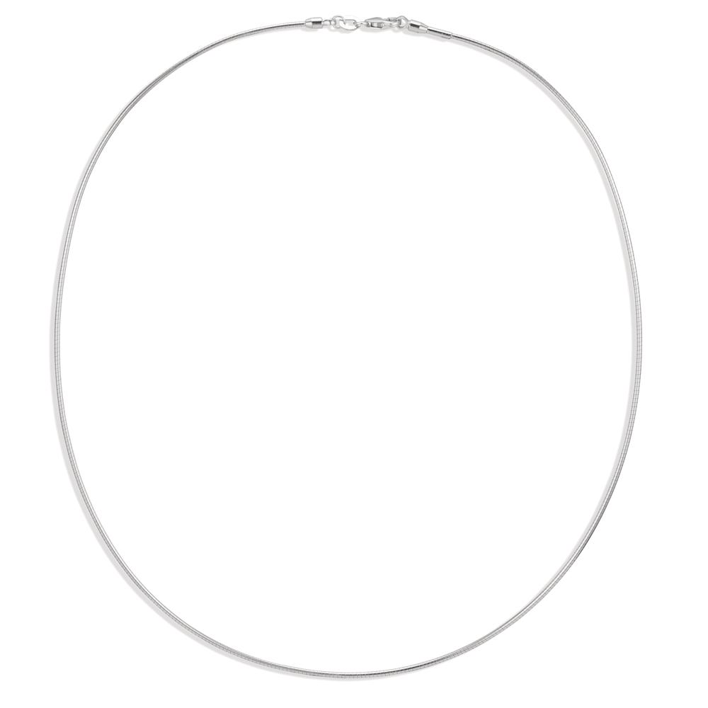 Collier Or blanc 18K 42 cm-533210