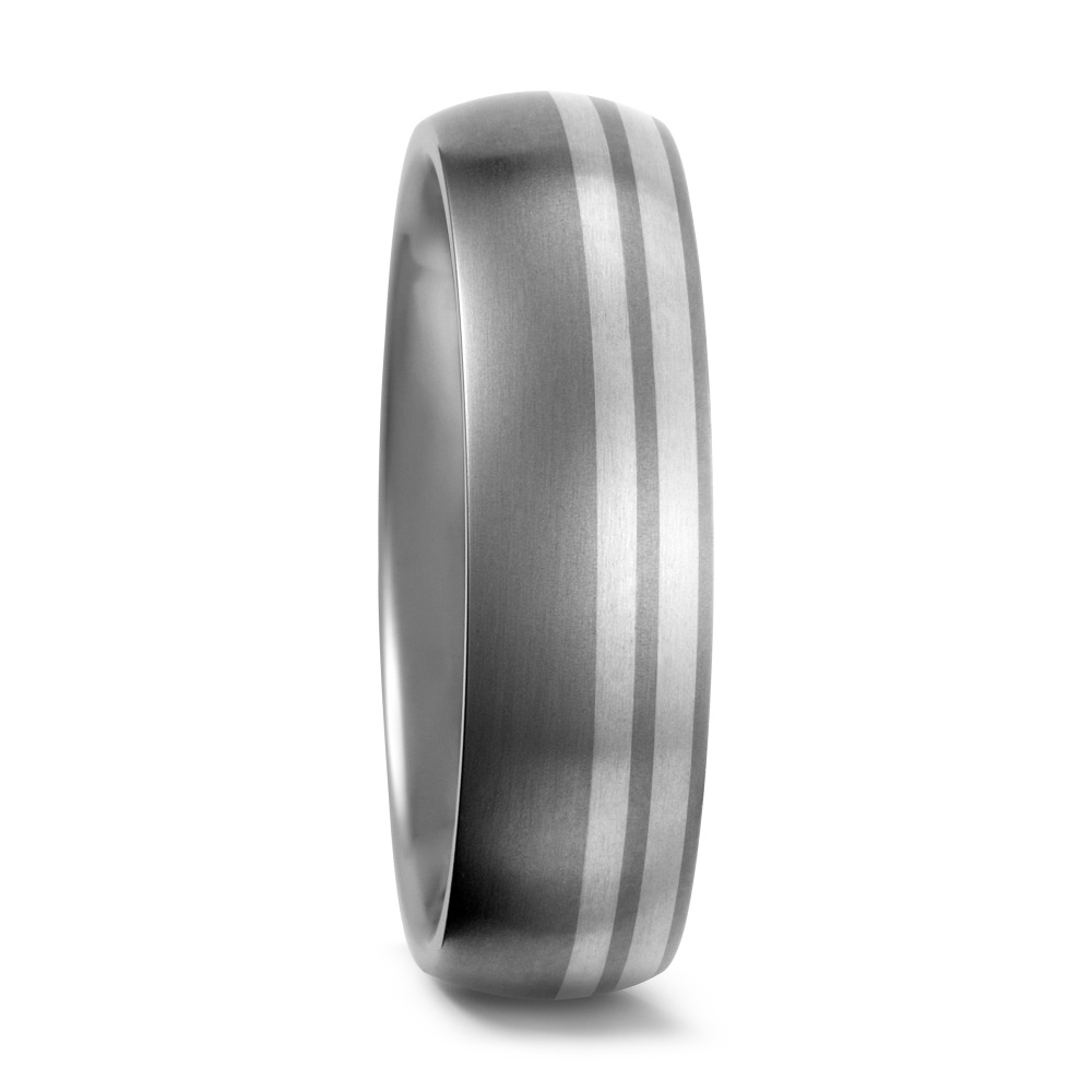 Bague Titane, Or blanc 18K-535148