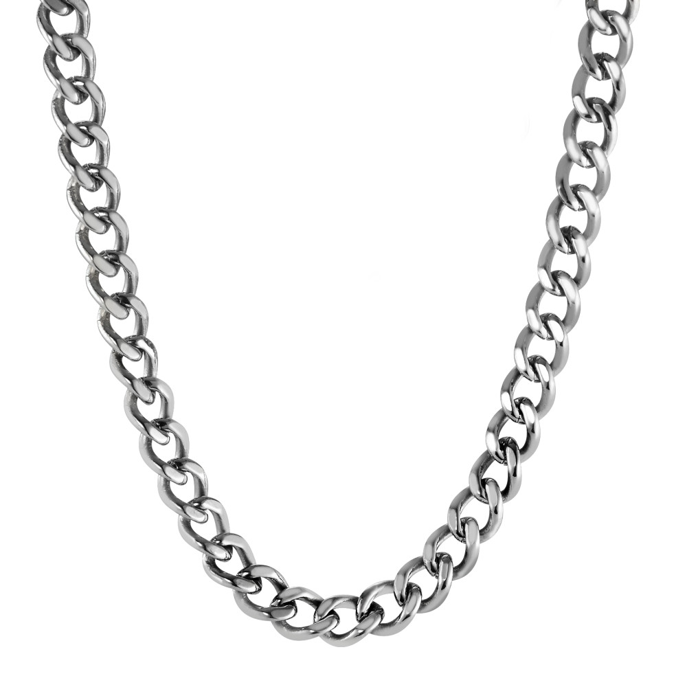 Chaînette forçat Titane 55 cm-537511
