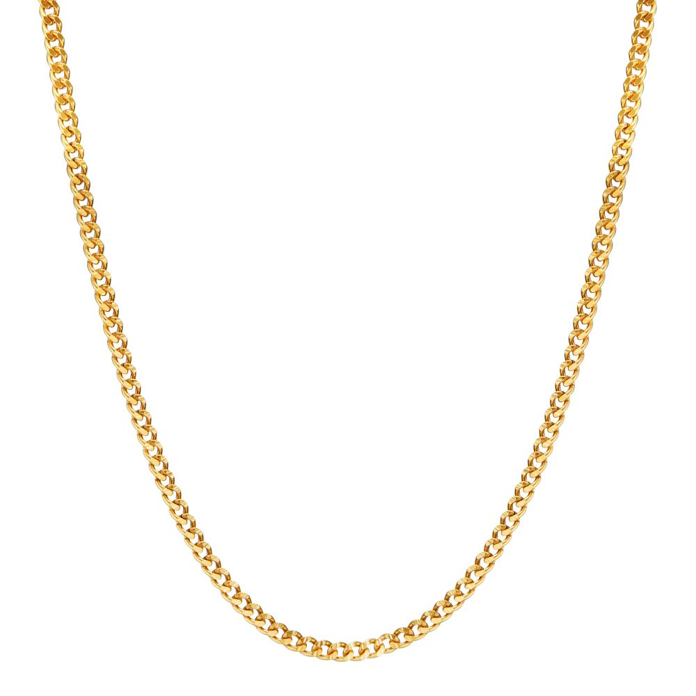 Chaînette forçat Or jaune 9K 60 cm-539380
