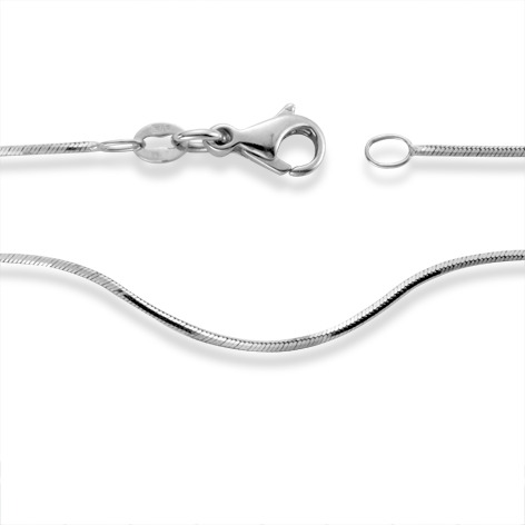 Chaînette Or blanc 18K 45 cm-542692