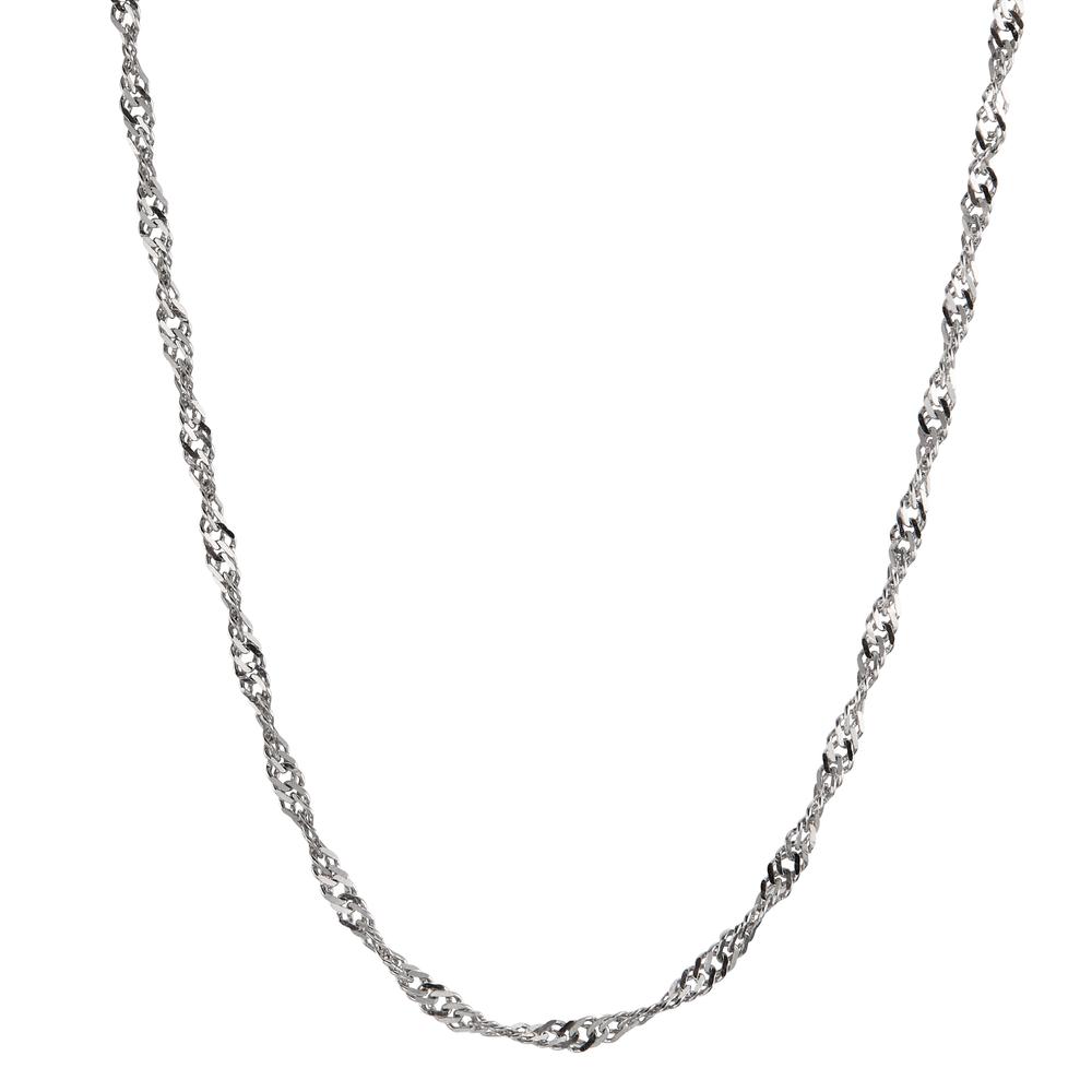 Chaînette Or blanc 18K 38 cm-543450