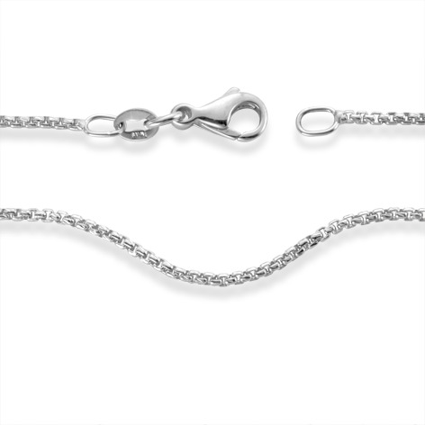 Chaînette Or blanc 18K 45 cm-544608