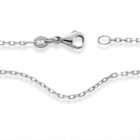 Chaînette Or blanc 18K 45 cm-544664