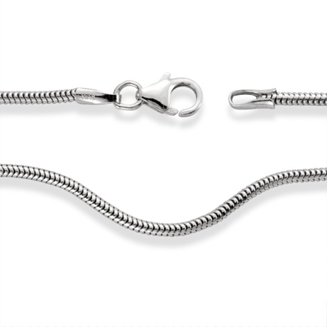 Chaînette Or blanc 18K 45 cm-544666
