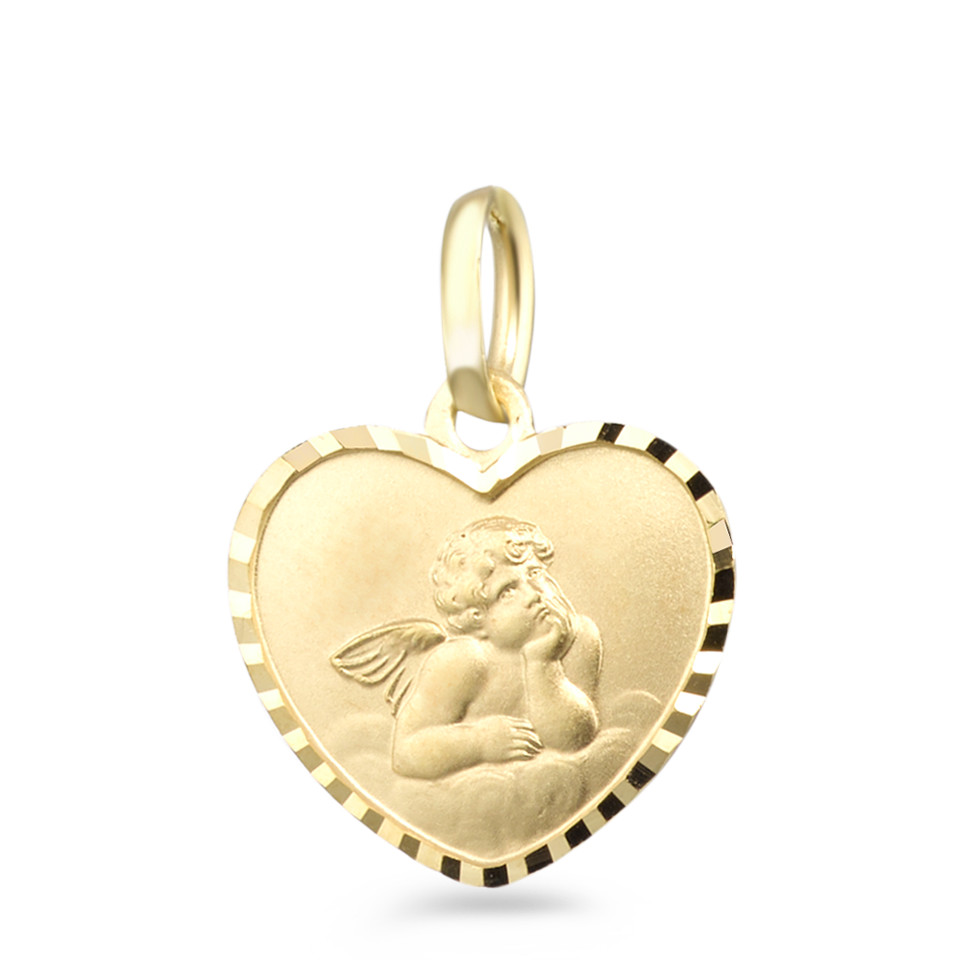 Pendentif Or jaune 9K Ange gardien-544793
