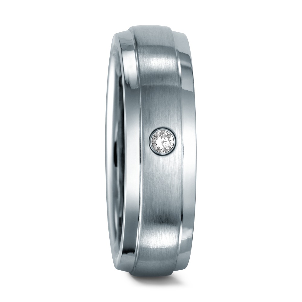 Bague Acier inoxydable Zircone-544930
