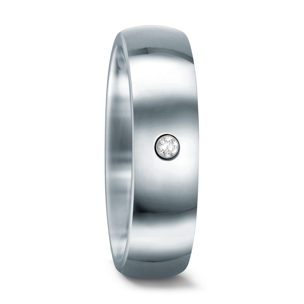 Bague Acier inoxydable Zircone-544936