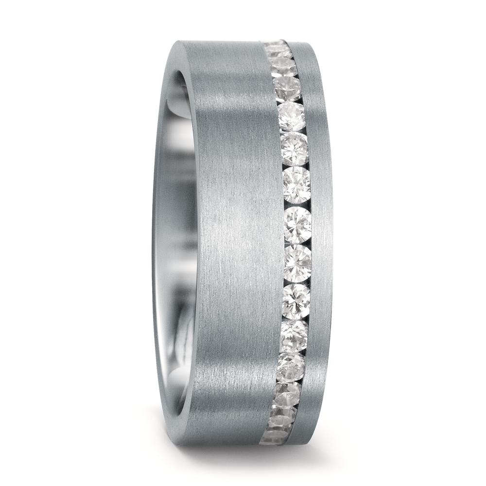 Memory Ring Edelstahl Zirkonia-546540
