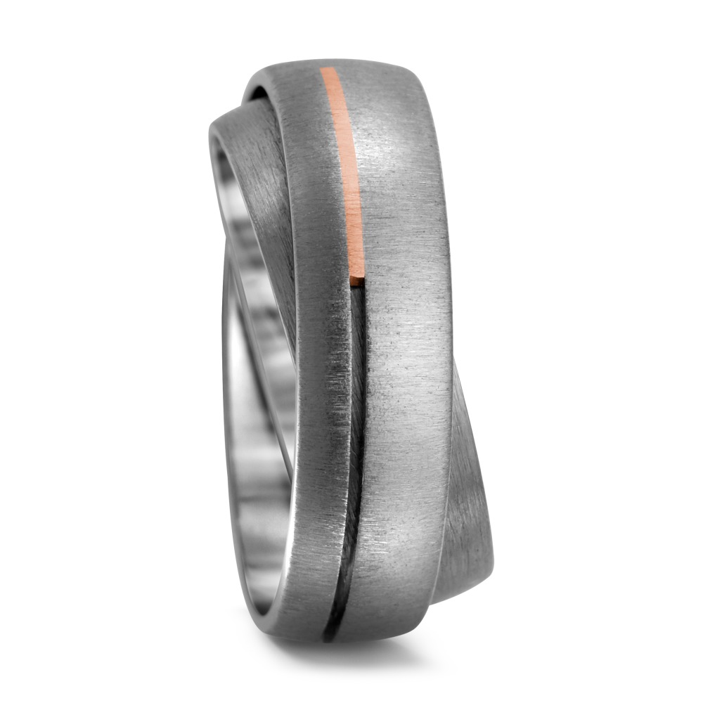 Alliance Titane, Or rouge 18K-547132