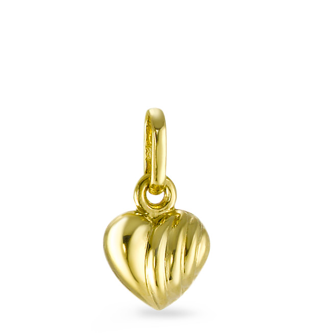 Pendentif Or jaune 18K Coeur-547535