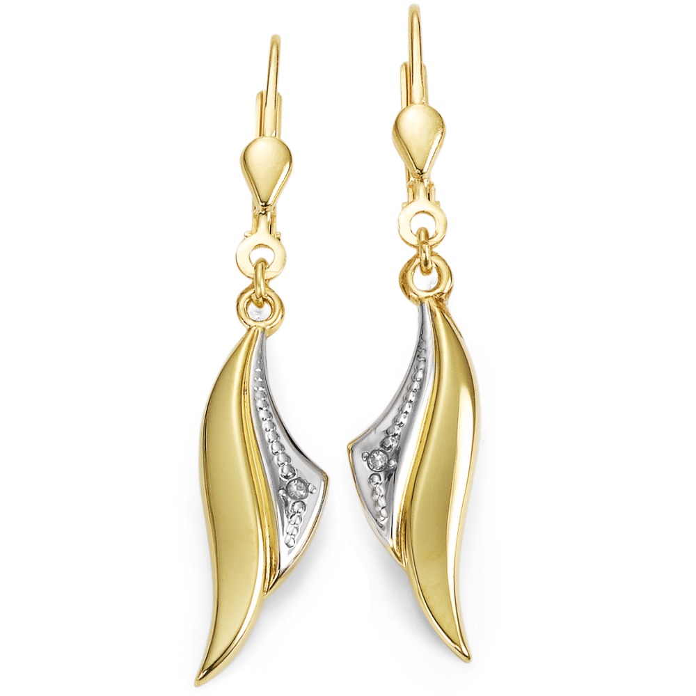 Pendant d'oreilles Or jaune 750/18 ct.-549759