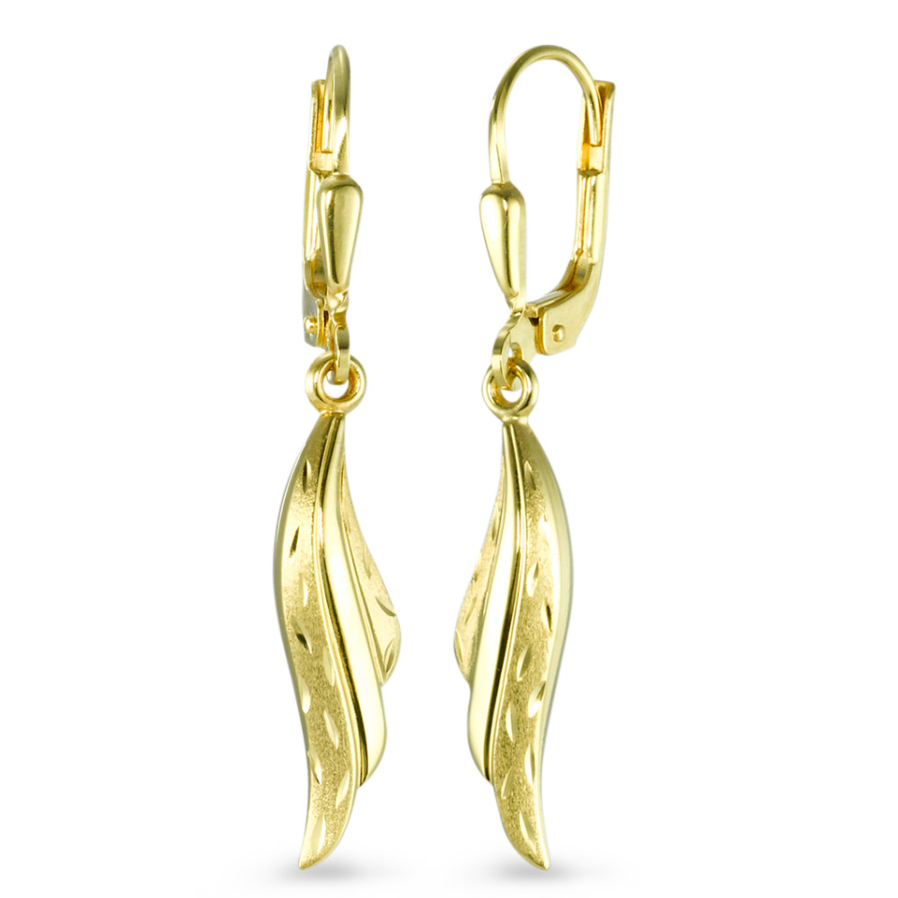 Pendant d'oreilles Or jaune 18K-550023