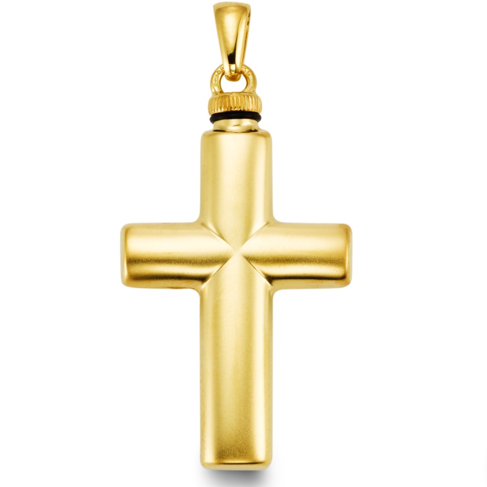 Pendentif Or jaune 14K Croix-559934