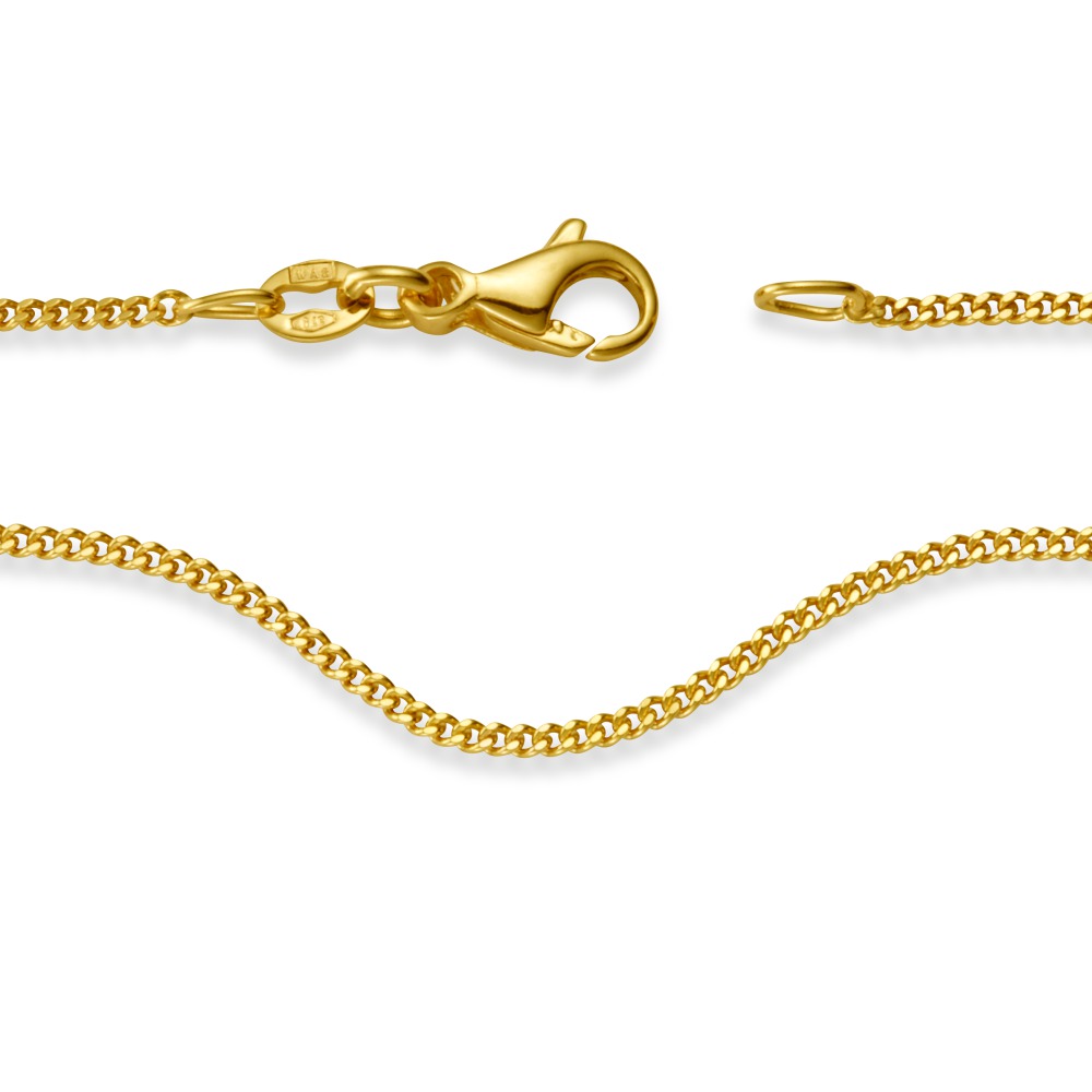 Chaînette forçat Or jaune 9K 45 cm-561074