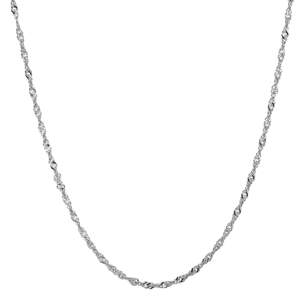 Chaînette Or blanc 9K 42 cm-561199