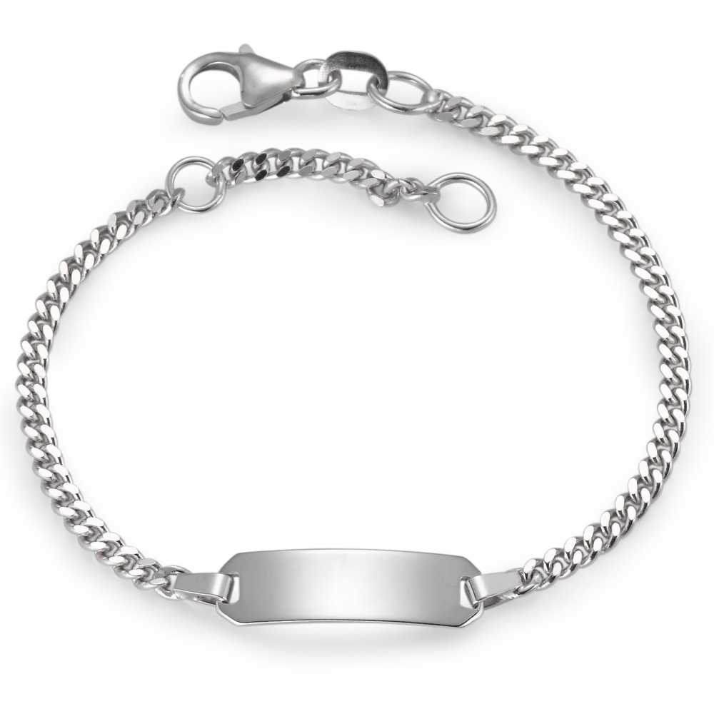 Gravurarmband 750/18 K Weissgold 12-14 cm verstellbar-561272