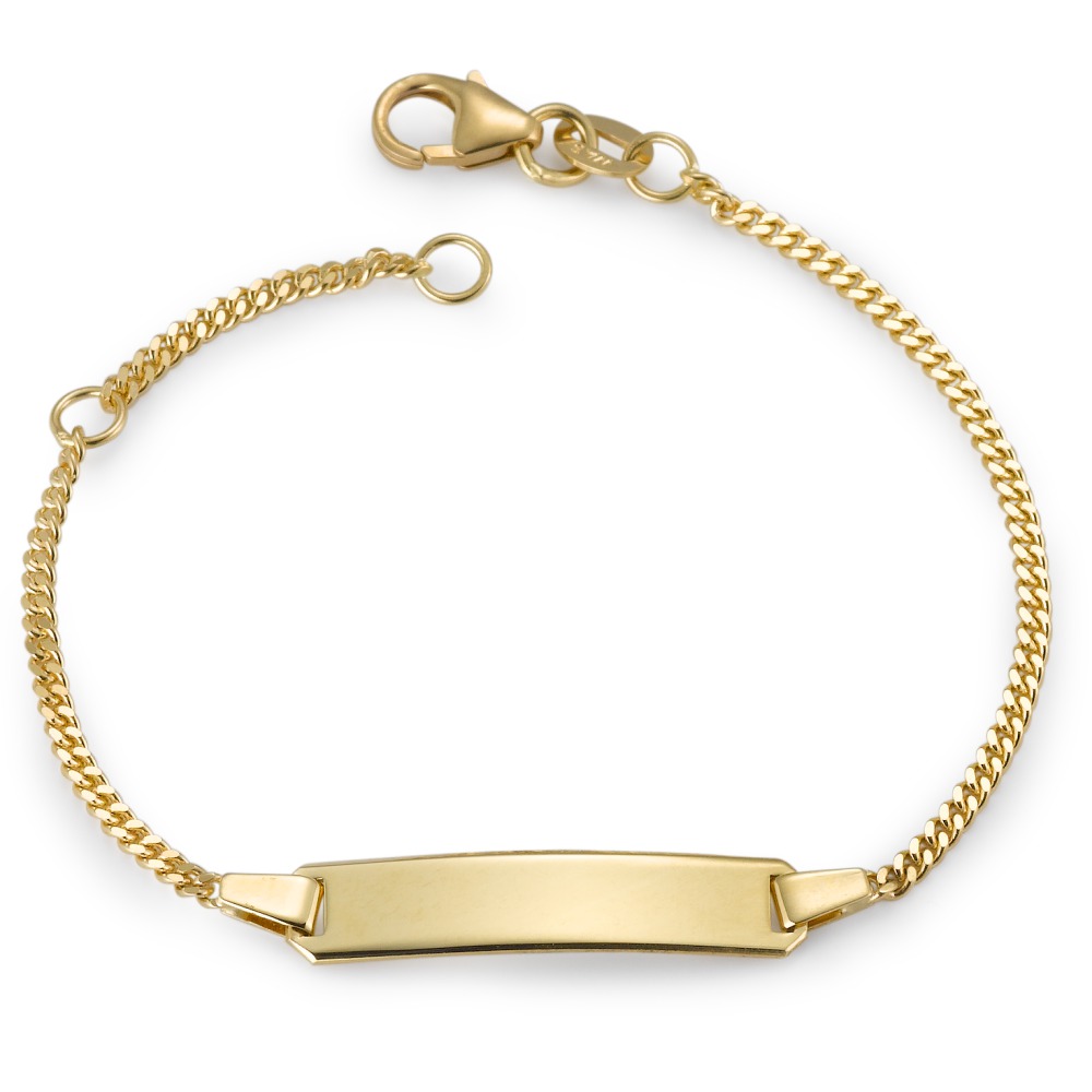 Gravurarmband 750/18 K Gelbgold 14-16 cm verstellbar-561279
