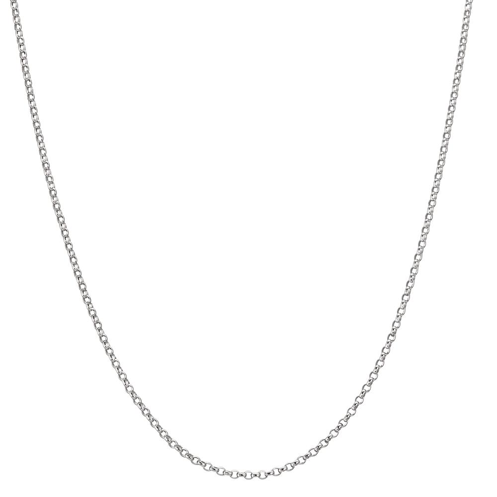Chaînette Or blanc 9K 40 cm Ø1 mm-561337