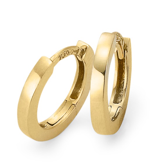 Créoles à charnières Or jaune 18K-562093