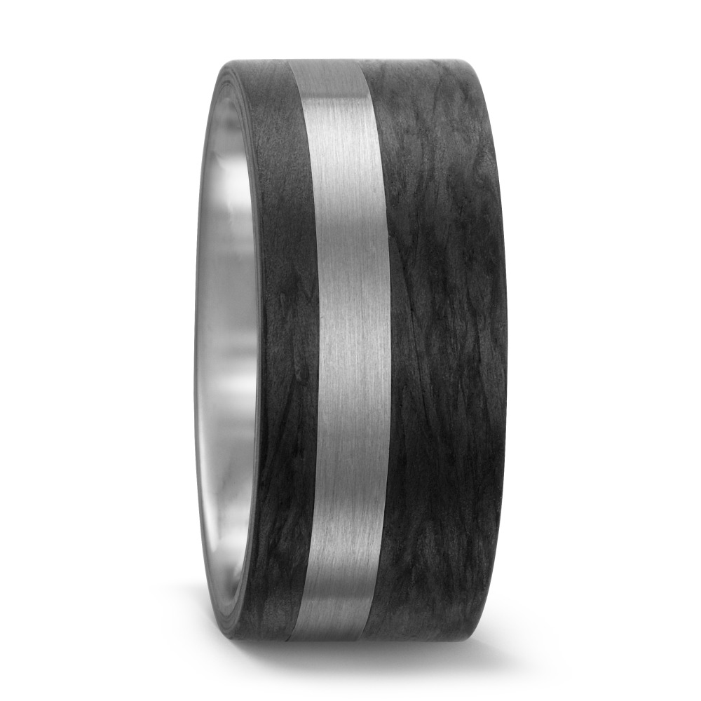 Bague Palladium 950, Carbone-562382
