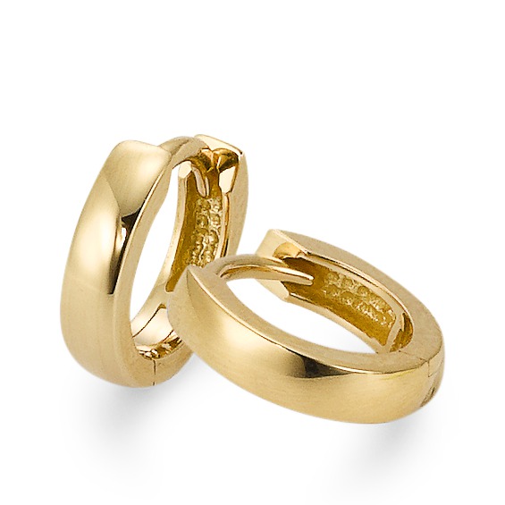 Créoles à charnières Or jaune 18K-563119